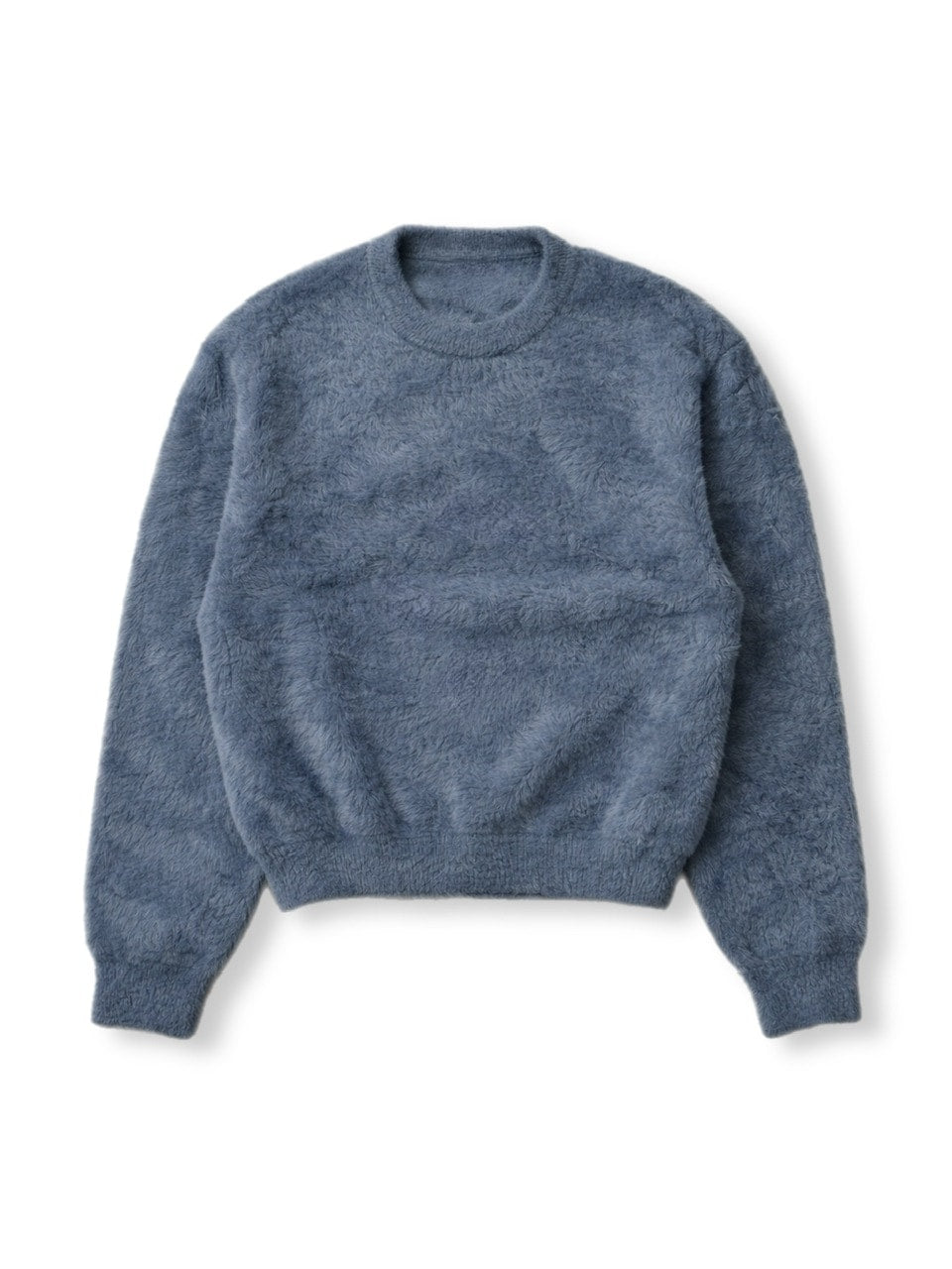 大阪店WEB限定受注制【Chikashitsu +】cropped hairy knit / 【チカシツプラス】クロップドヘアリーニット (3color)