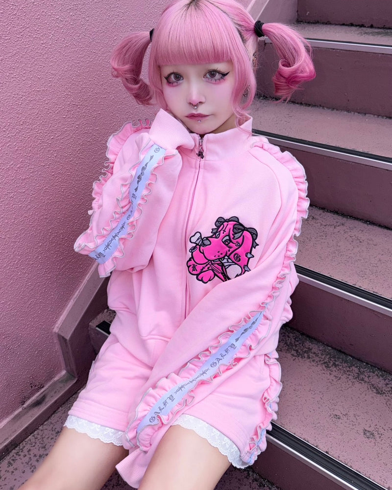 2/8 20:00発売 Pressing限定 【GALFY×kuua】コラボセットアップ (2color)