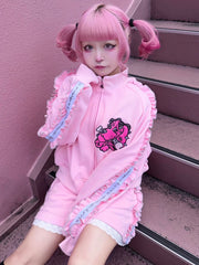 2/8 20:00発売 Pressing限定 【GALFY×kuua】コラボセットアップ (2color)