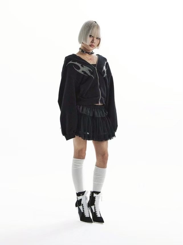 【KAIYA】fluffy tutu skirt