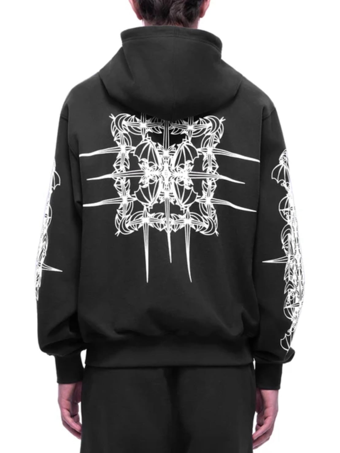【The Boy Has No Patience】TBHNP LUMINOUS DAWN ASTRAL LOGO ZIP HOODIE / 【ザボーイハズノーペーシェンス】アストラルロゴジップパーカー