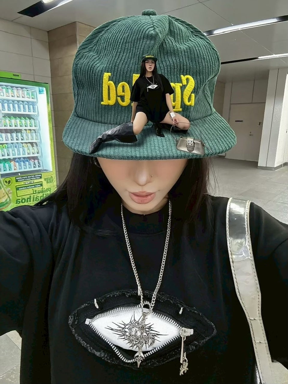 2/28 20:00発売【UNIZ】Monster Zip Eye T-Shirt / 【ユニズ】ジップアイ半袖Tシャツ