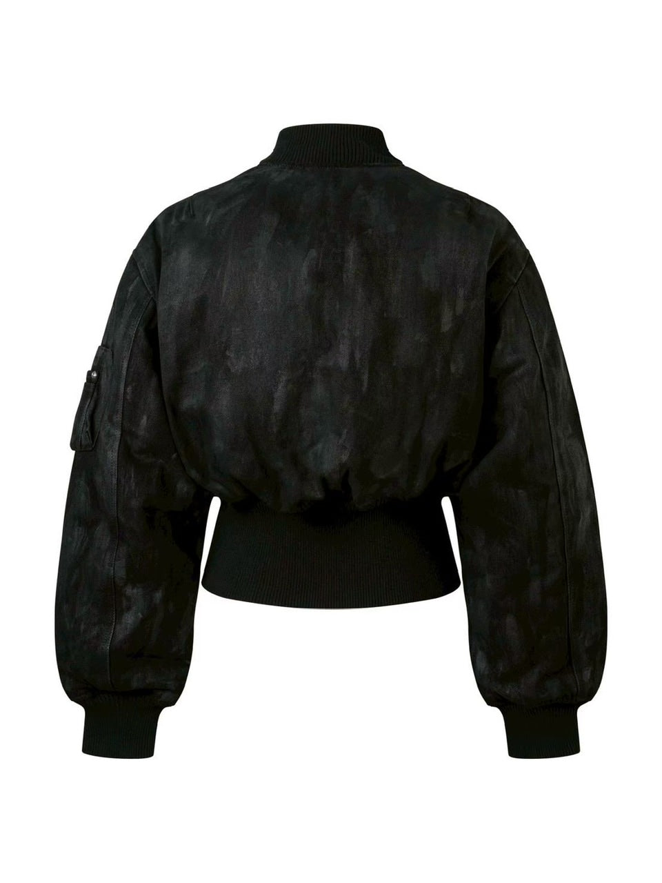 2/28 20:00発売【UNIZ】Black Coating Bomber Jacket / 【ユニズ】コーティングボンバージャケット