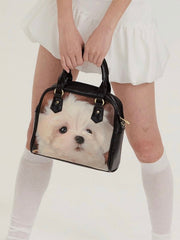 【HURJABOYACC】PUPPY LEATHER BAG