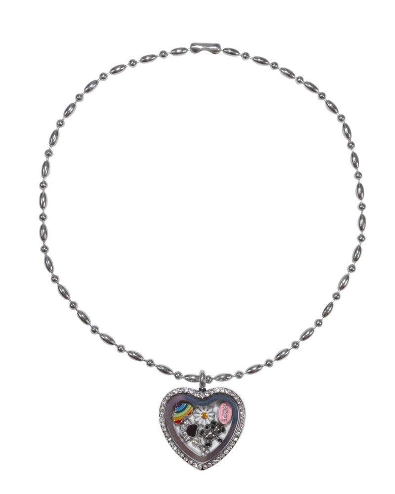 【HURJABOYACC】HEART BOX NECKLACE