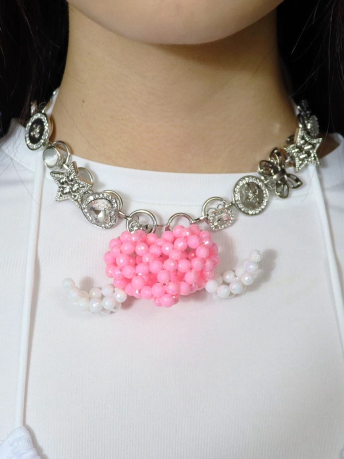 【HURJABOYACC】HEART ANGEL NECKLACE