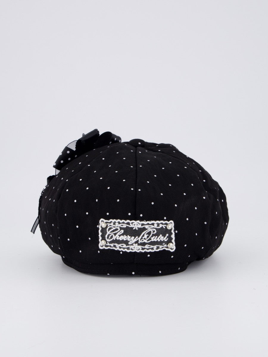 【CHERRYQUIRI】Soft Punk Rosette Newsboy Cap