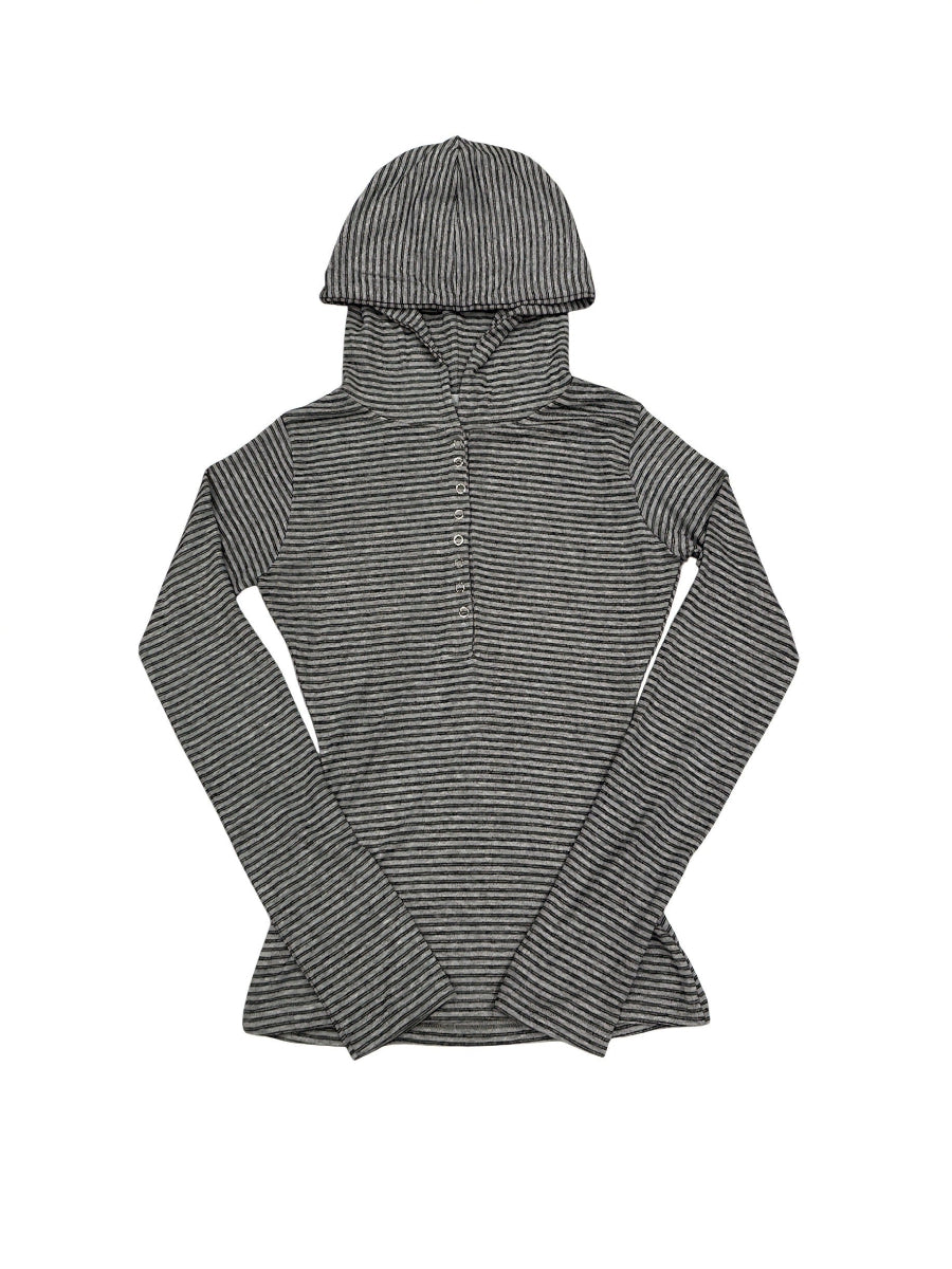 受注制【nmtc+】border tight hoodie (2color)