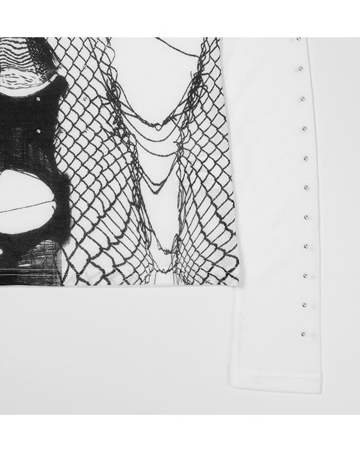 【FANCY CLUB】WEB STUD OFF-SHOULDER