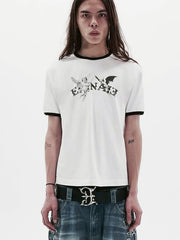 【E RIN AI E】HOLY FUNKY DUO SHORT SLEEVE T