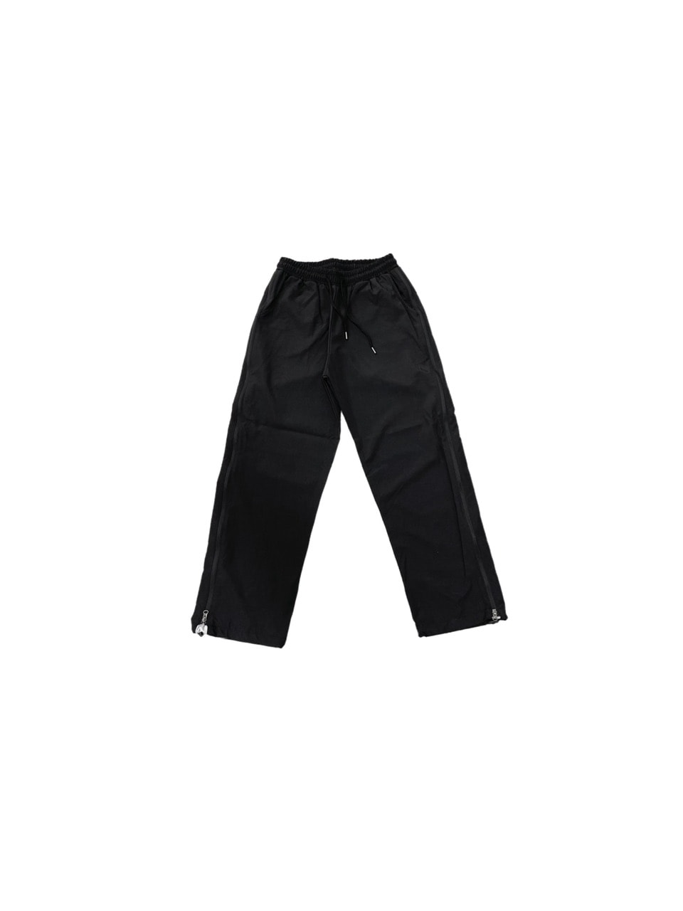 受注制【Chikashitsu +】side zip wide nylon pants (3color)