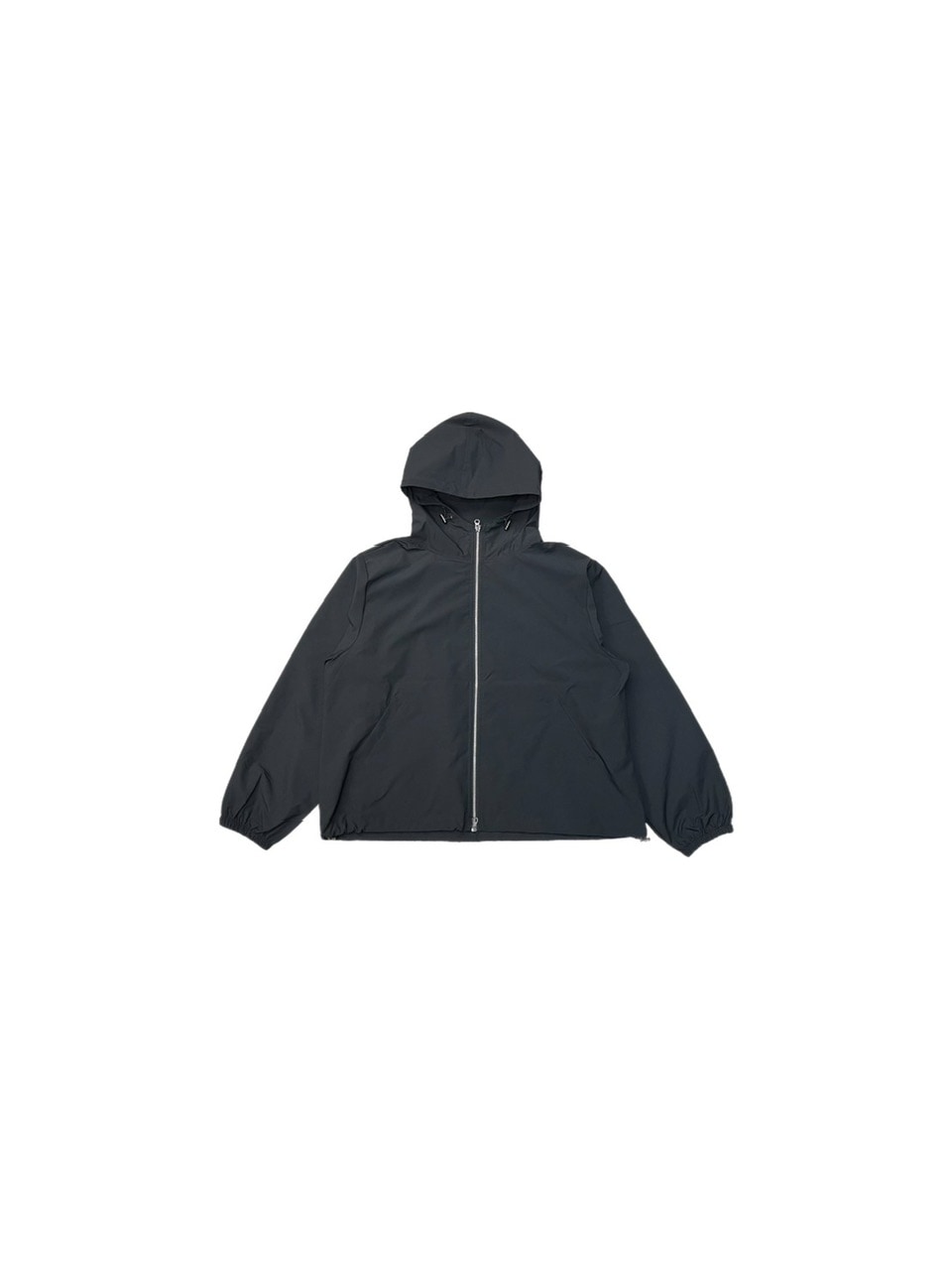 受注制【Chikashitsu +】unisex cropped hooded blouson (3color