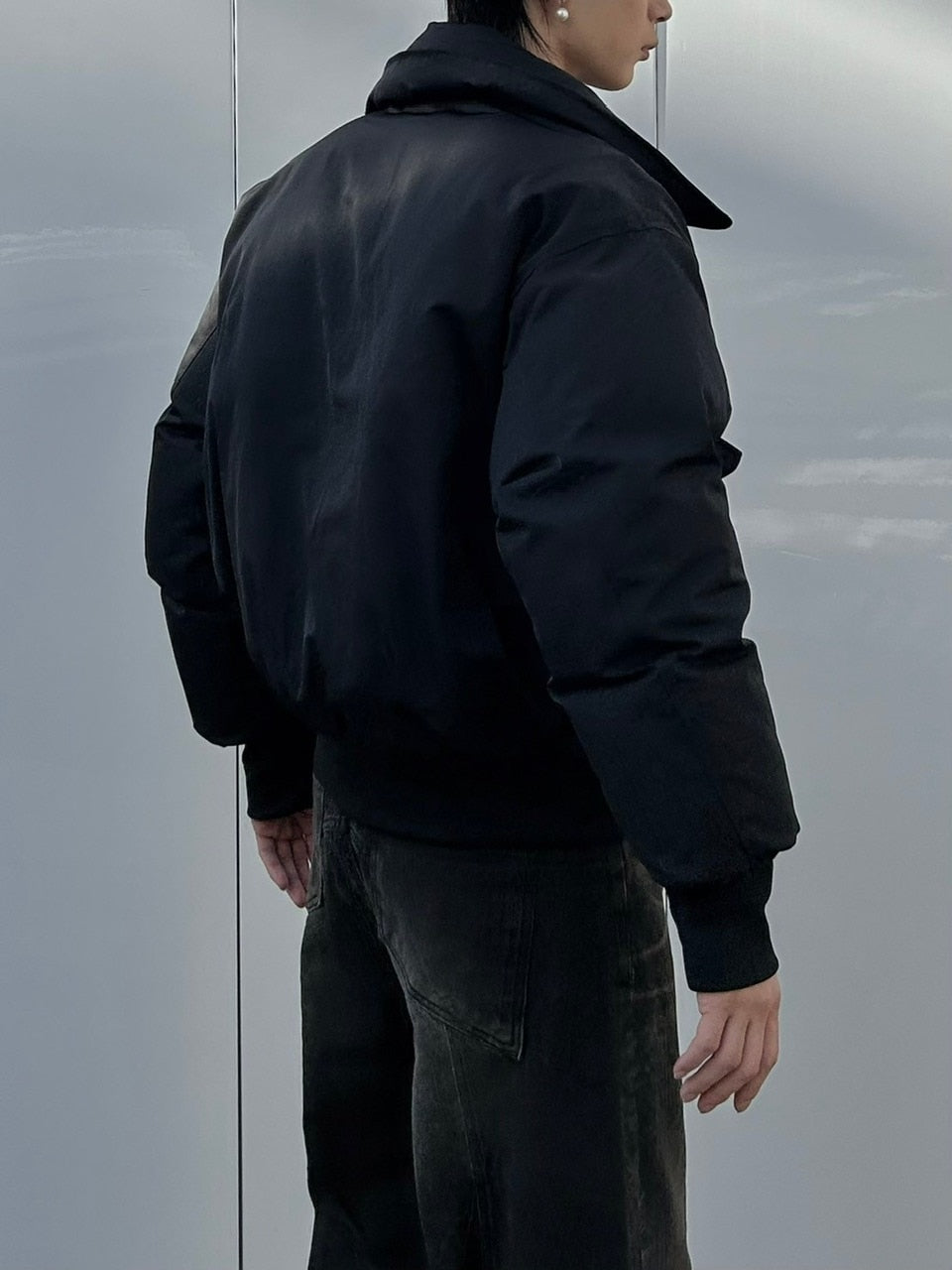 大阪店WEB限定【Chikashitsu +】stand neck padding jacket (2color)