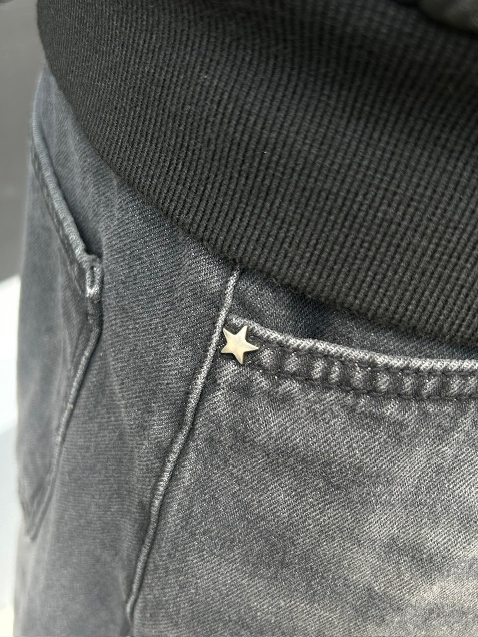 受注制【Chikashitsu +】wrapping design denim skirt (2color)