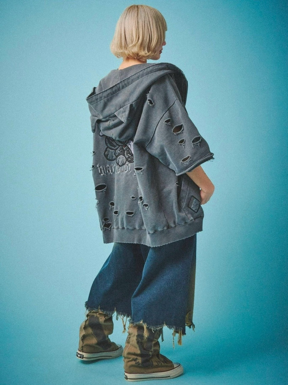 【GALFY】病みに染まりし反戦パーカー