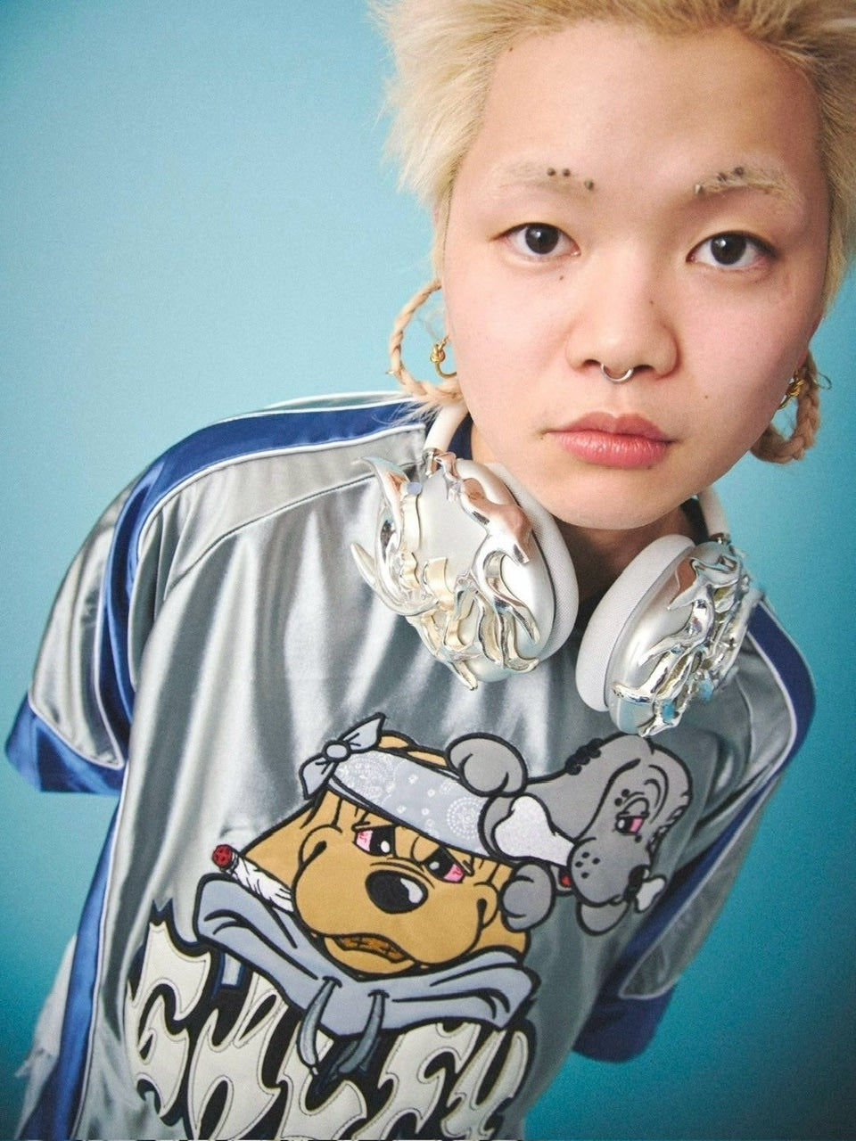 【GALFY】病みに争いしサイバーTシャツ