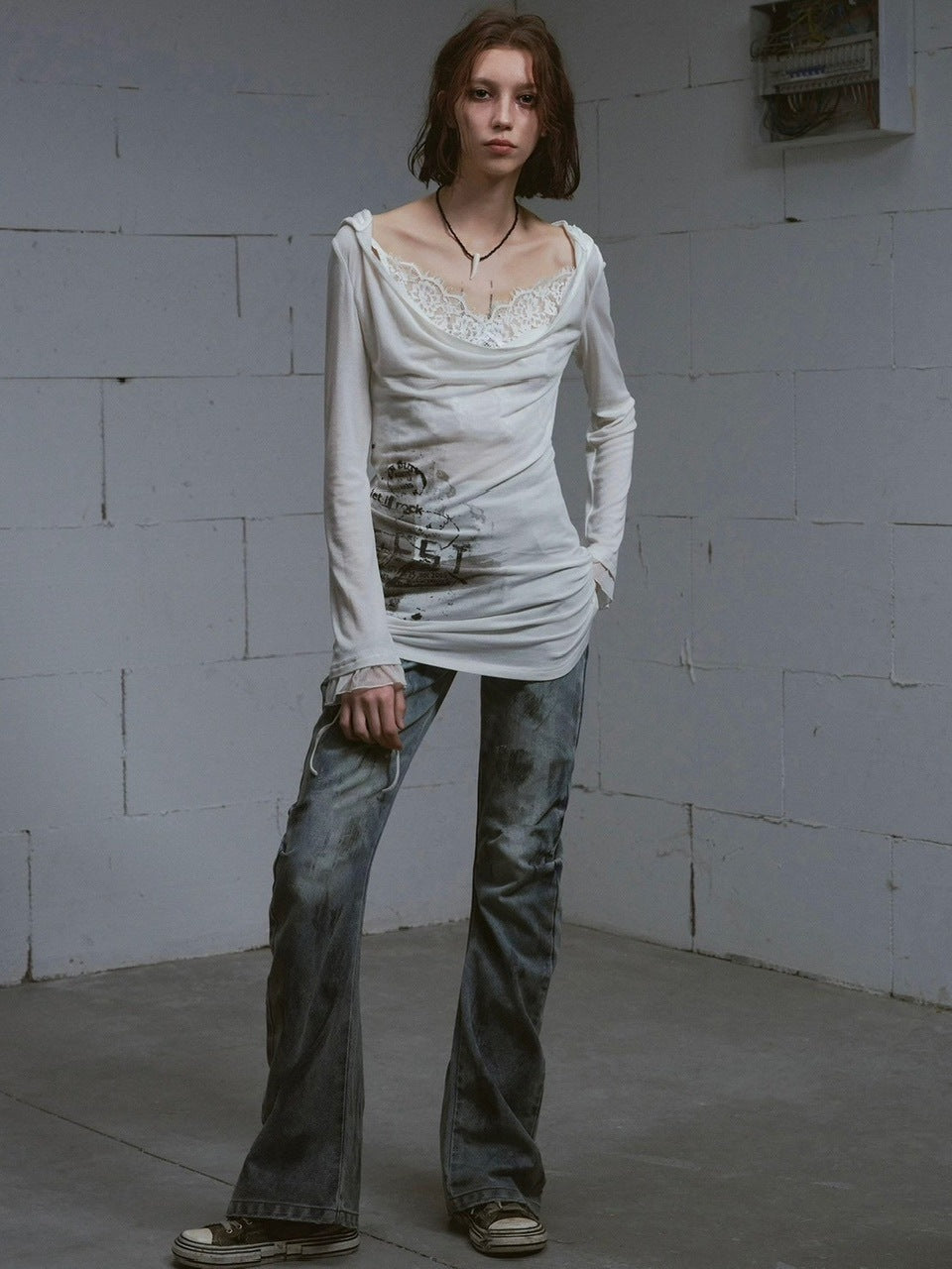 【Cest Nous】two-piece dress (3color) / 【セヌー】ツーピースレイヤードミニワンピース