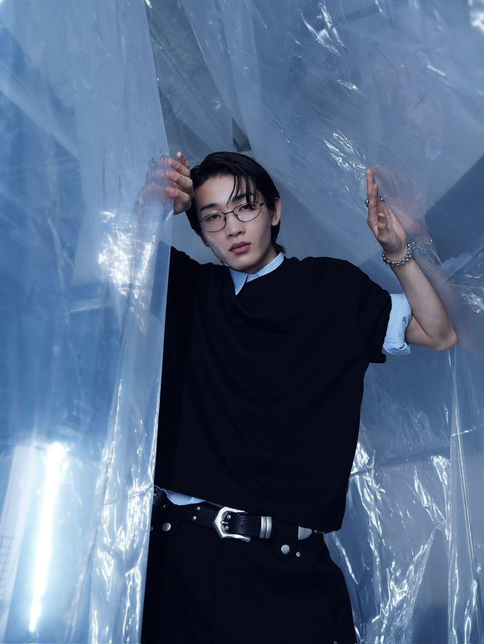 【CS】2-PIECE CROPPED PACK TEE