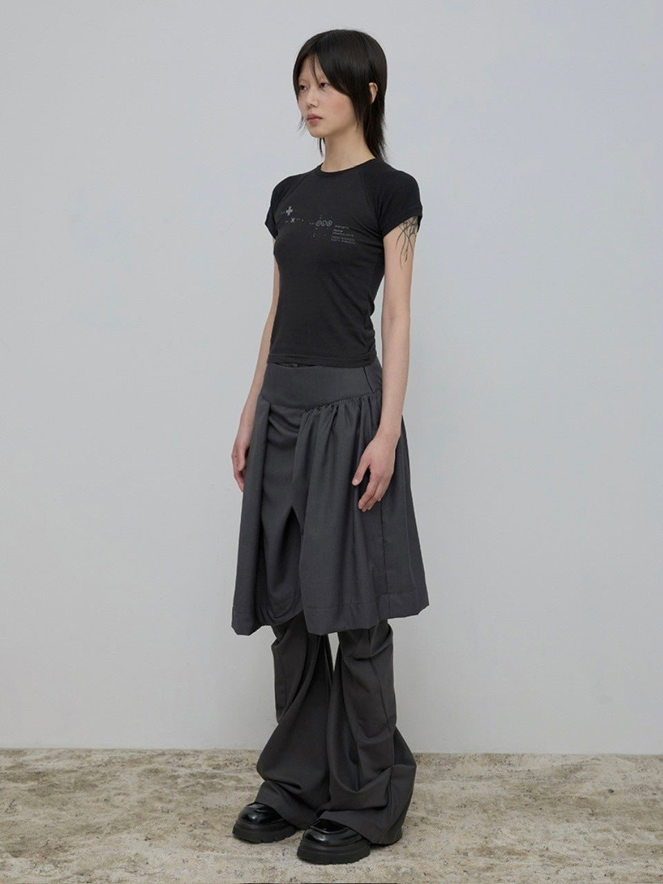 【FLAREUP】Muta Waffle Raglan T-Shirt