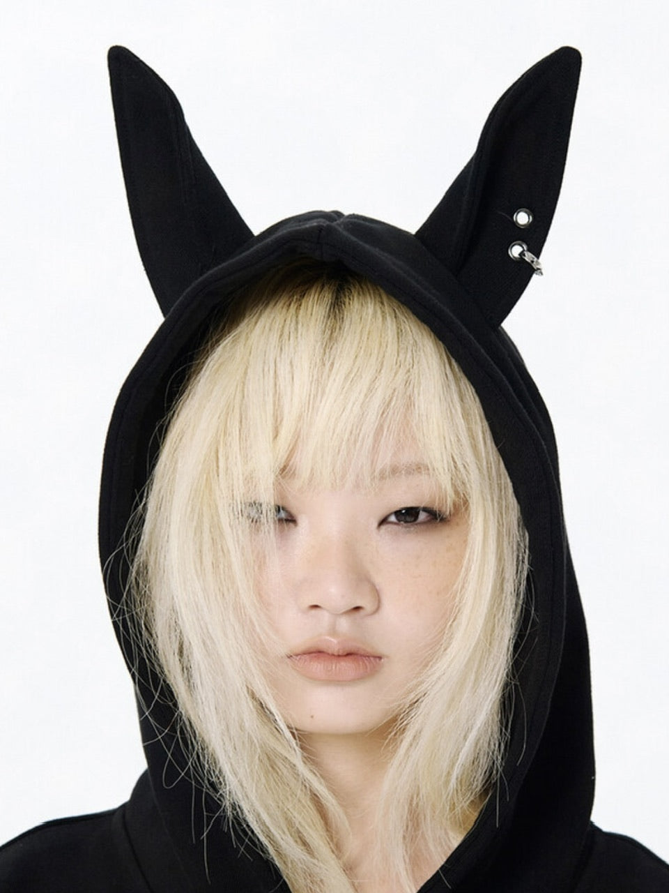 【runningHIGH】EAR ZIP UP HOODE / 【ランニングハイ】イヤージップアップパーカー