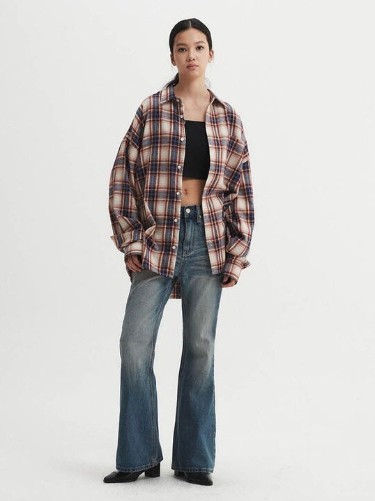 【DNSR】Signature Flare Denim Pants