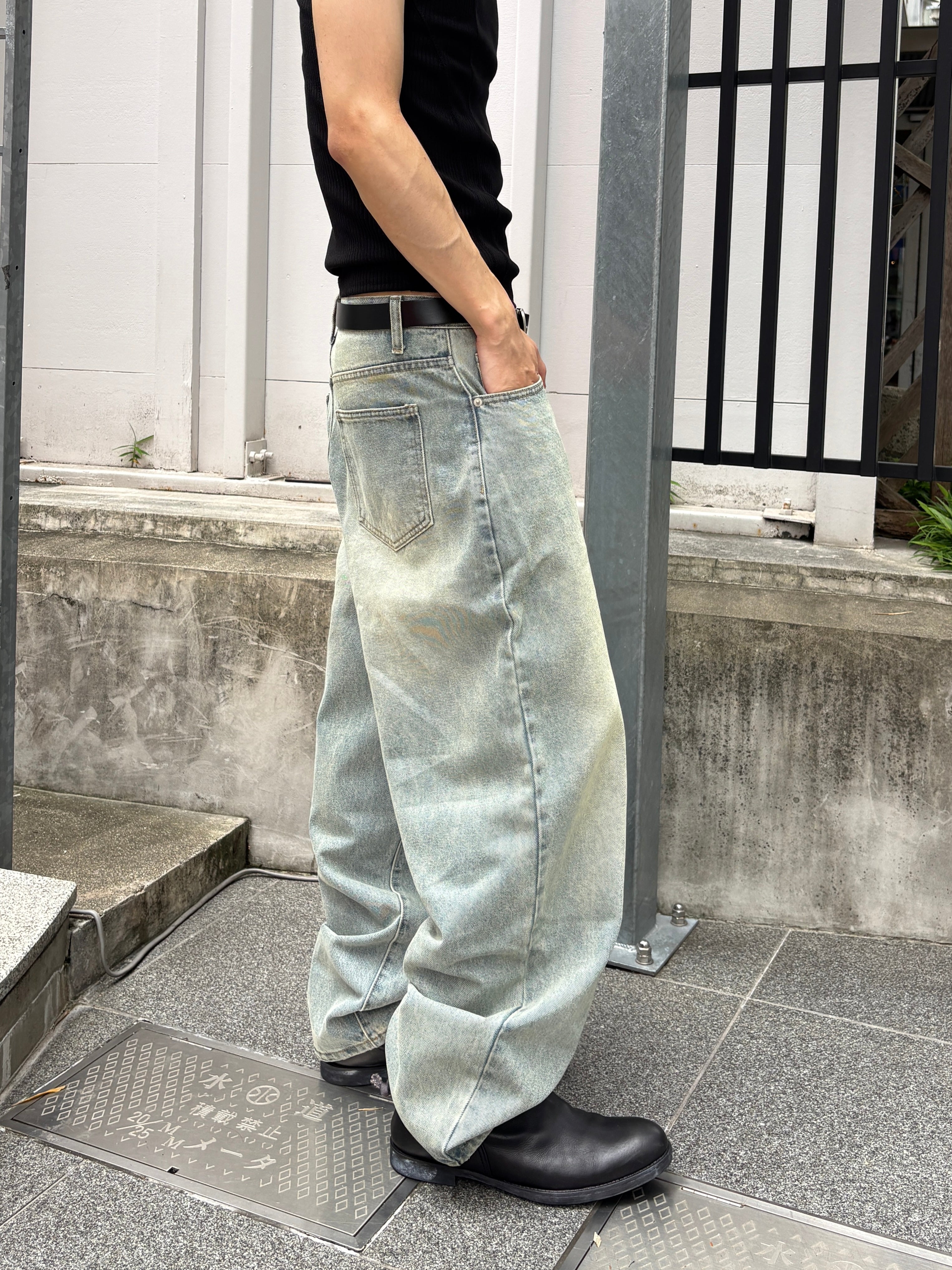 受注制【youll】Essential blue denim