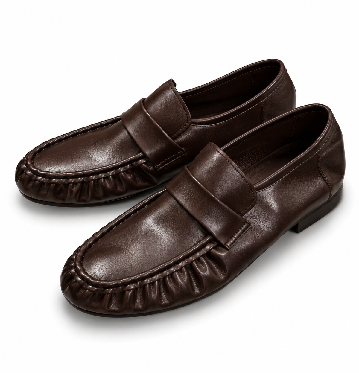 東京店WEB限定受注制【Chikashitsu +】gather penny loafer (2color)