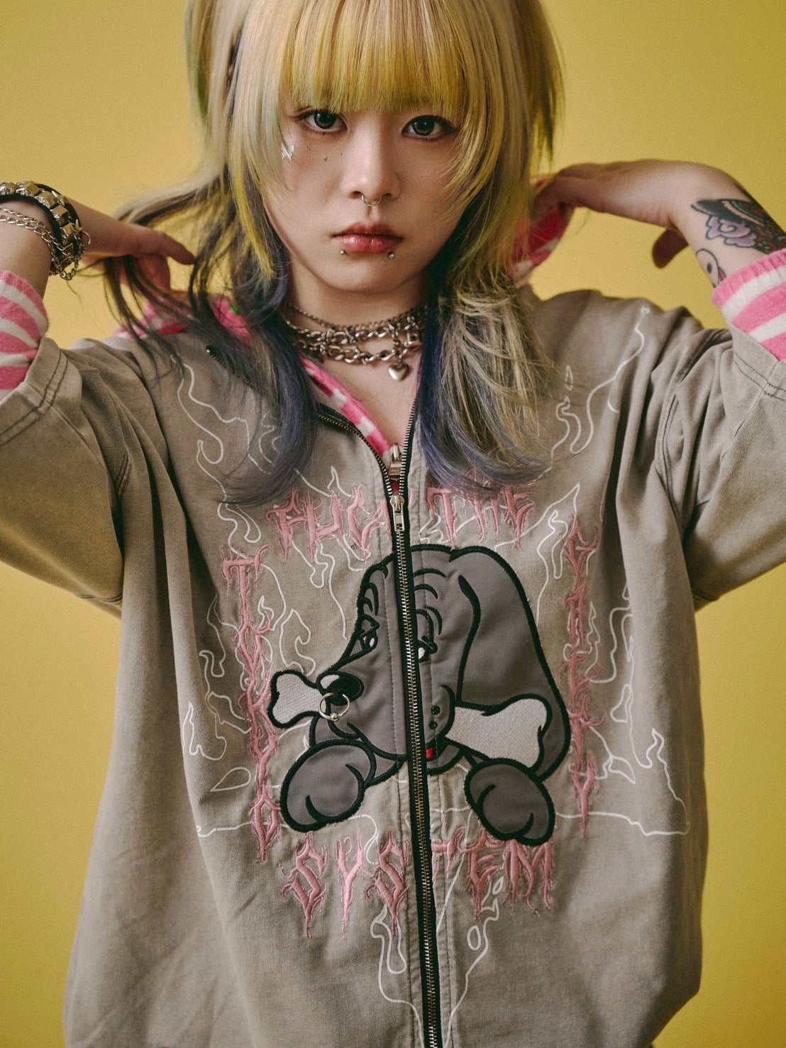 【GALFY】ハーフ＆ハーフTEE