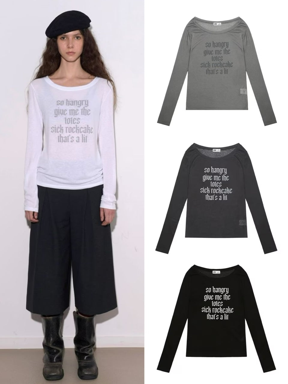 【ROCK CAKE】Funk Mesh Top