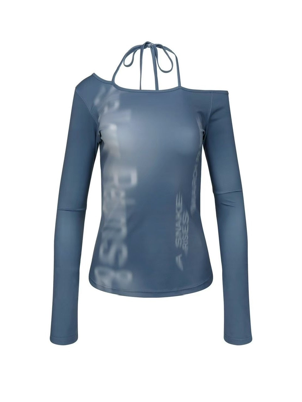 【NACHE】HALTER SLIM FIT LONG SLEEVE