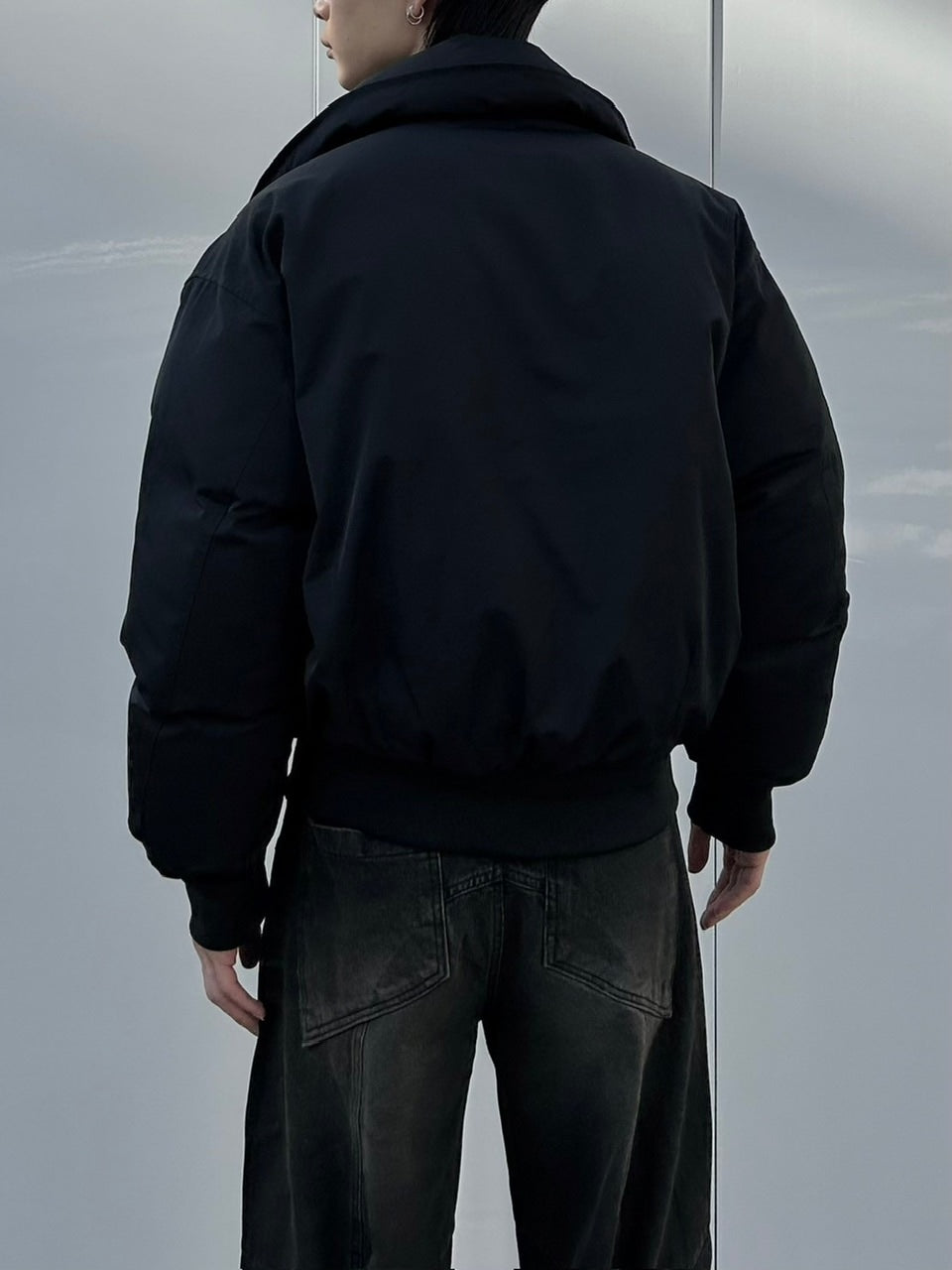 大阪店WEB限定【Chikashitsu +】stand neck padding jacket (2color)