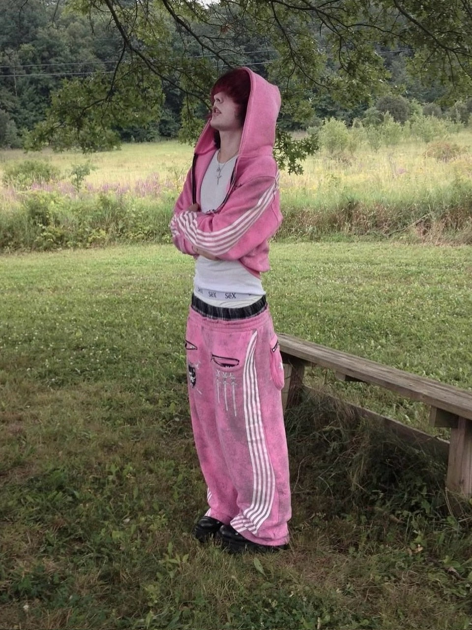 【Cozy world Wide】ROYAL KNIGHT CLUB WAXED - HOODZIP