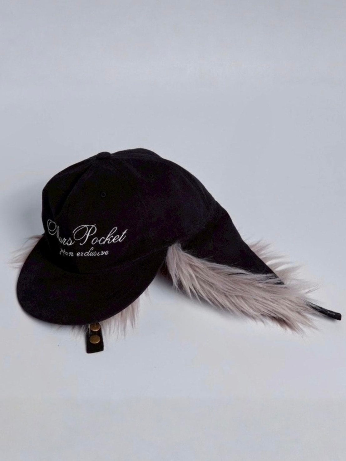 【MARSPOCKET】ear fur flightcap / 【マースポケット】ファーフライトキャップ
