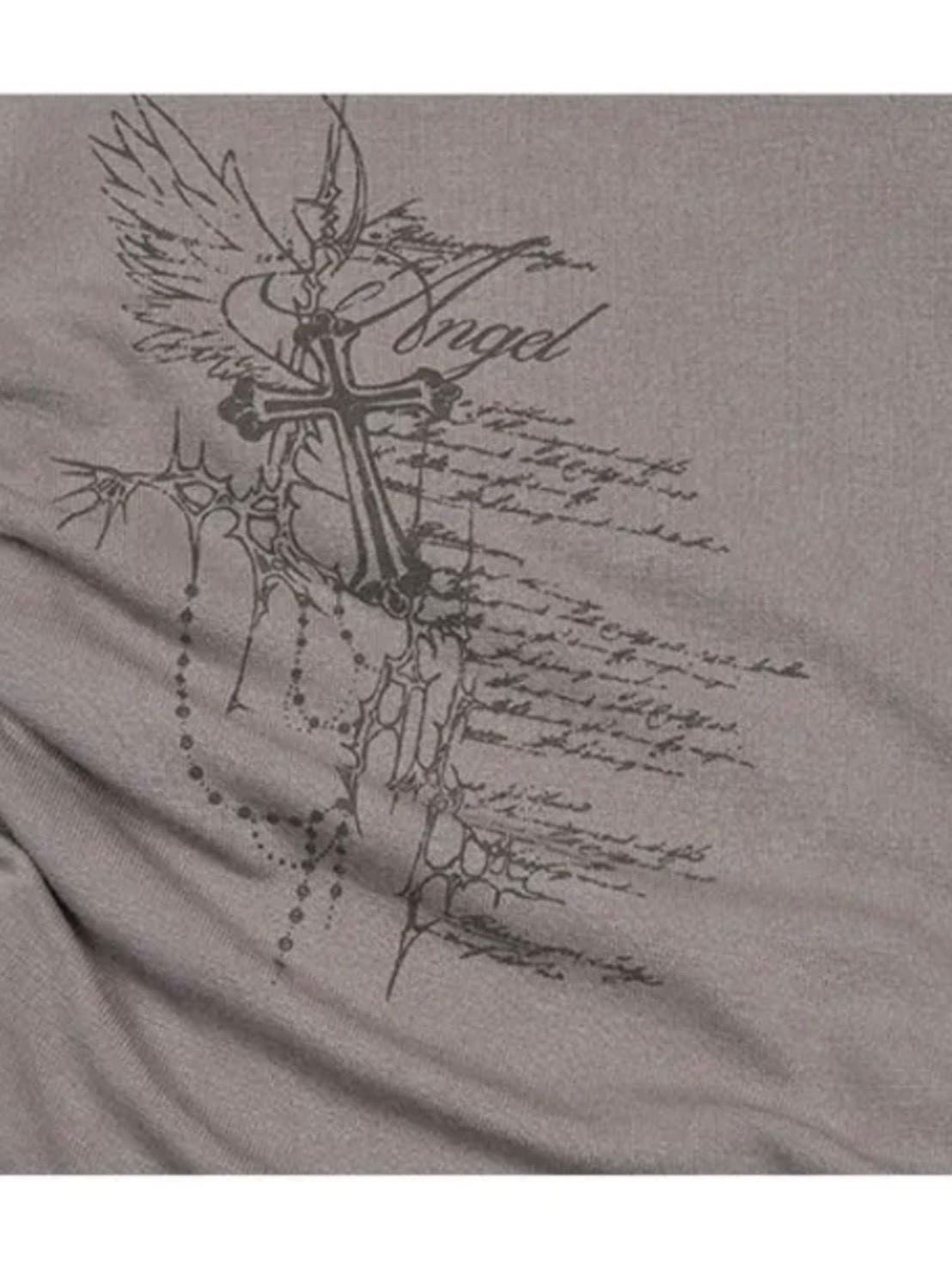 【NOT KNOWING】Fur Off Shoulder Lace Up Top