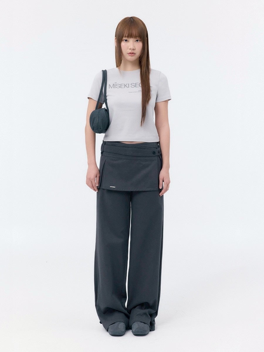【Miseki seoul】Logo short sleeves