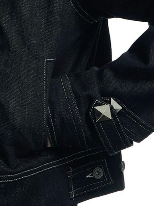 【DND4DES】Punk Court Raw Denim Jacket