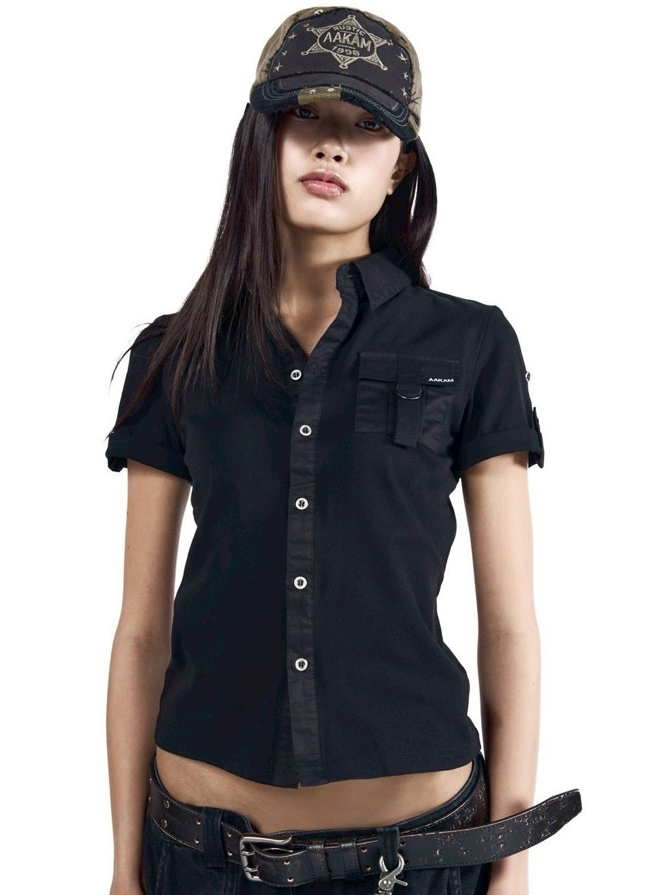 【AAKAM】Rustic Sheriff Ball Cap