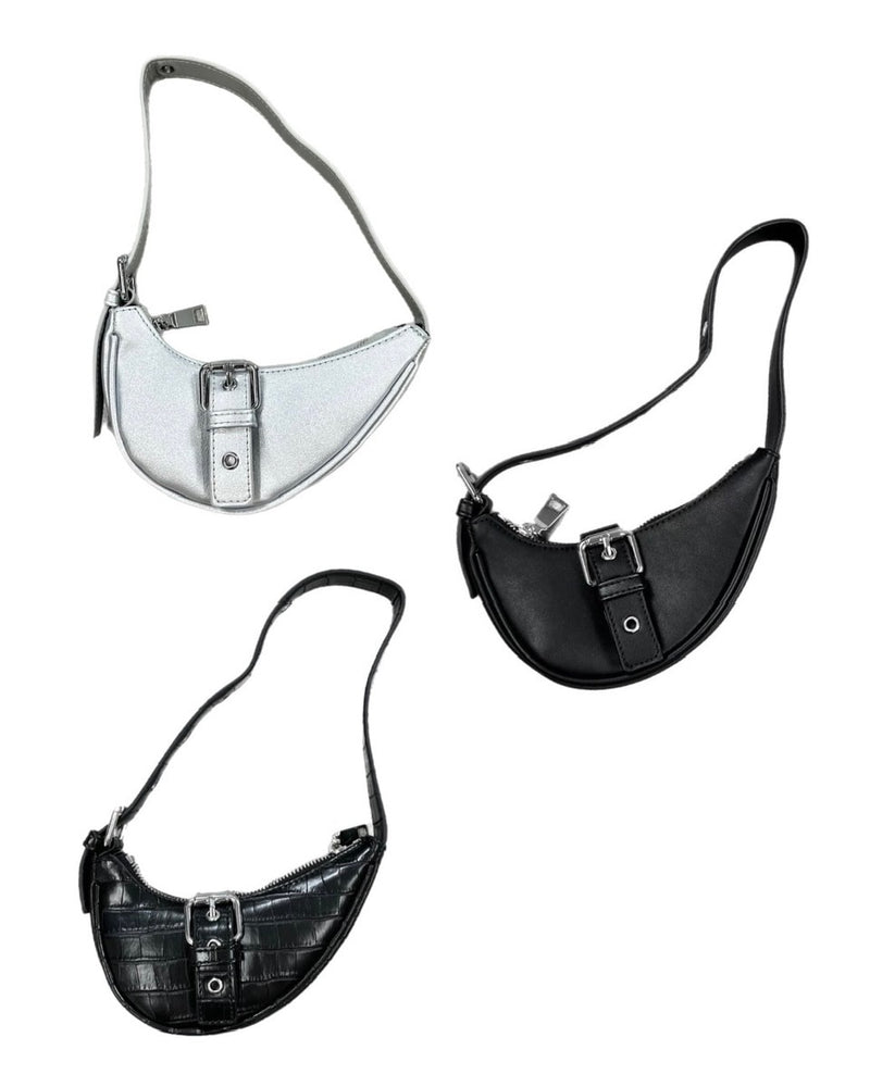 受注制【Chikashitsu +】curve belt bag (3color)