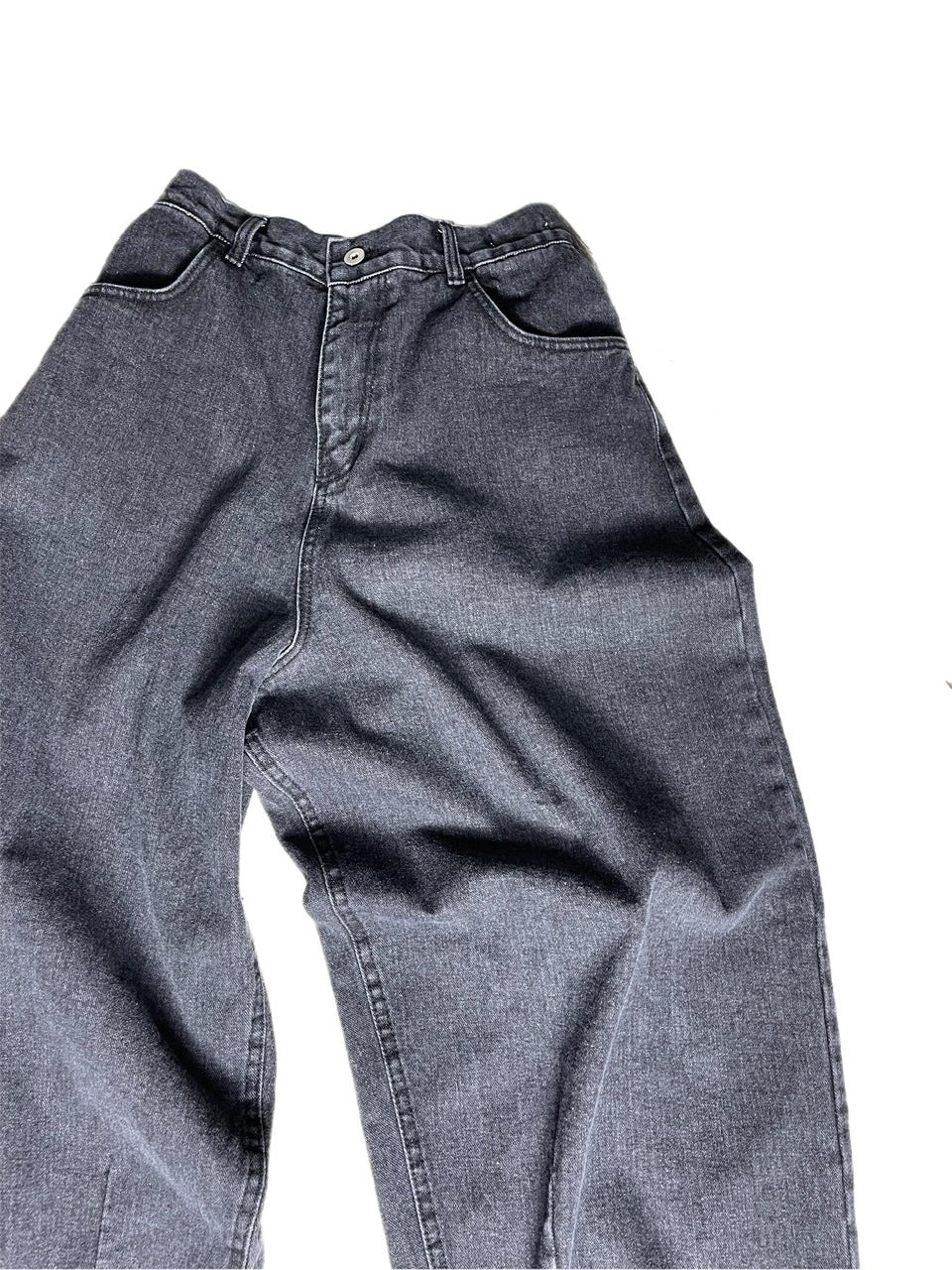 受注制【Chikashitsu +】super wide denim pants (4color)