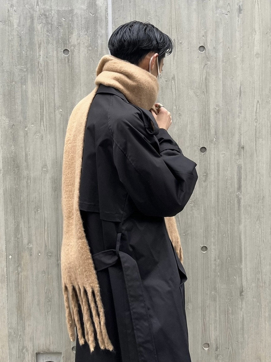 受注制【Chikashitsu +】volume color muffler (6color)