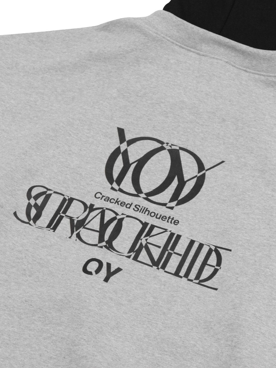 【OY】OVERLAY LOGO ZIPPER POLA HOODIE