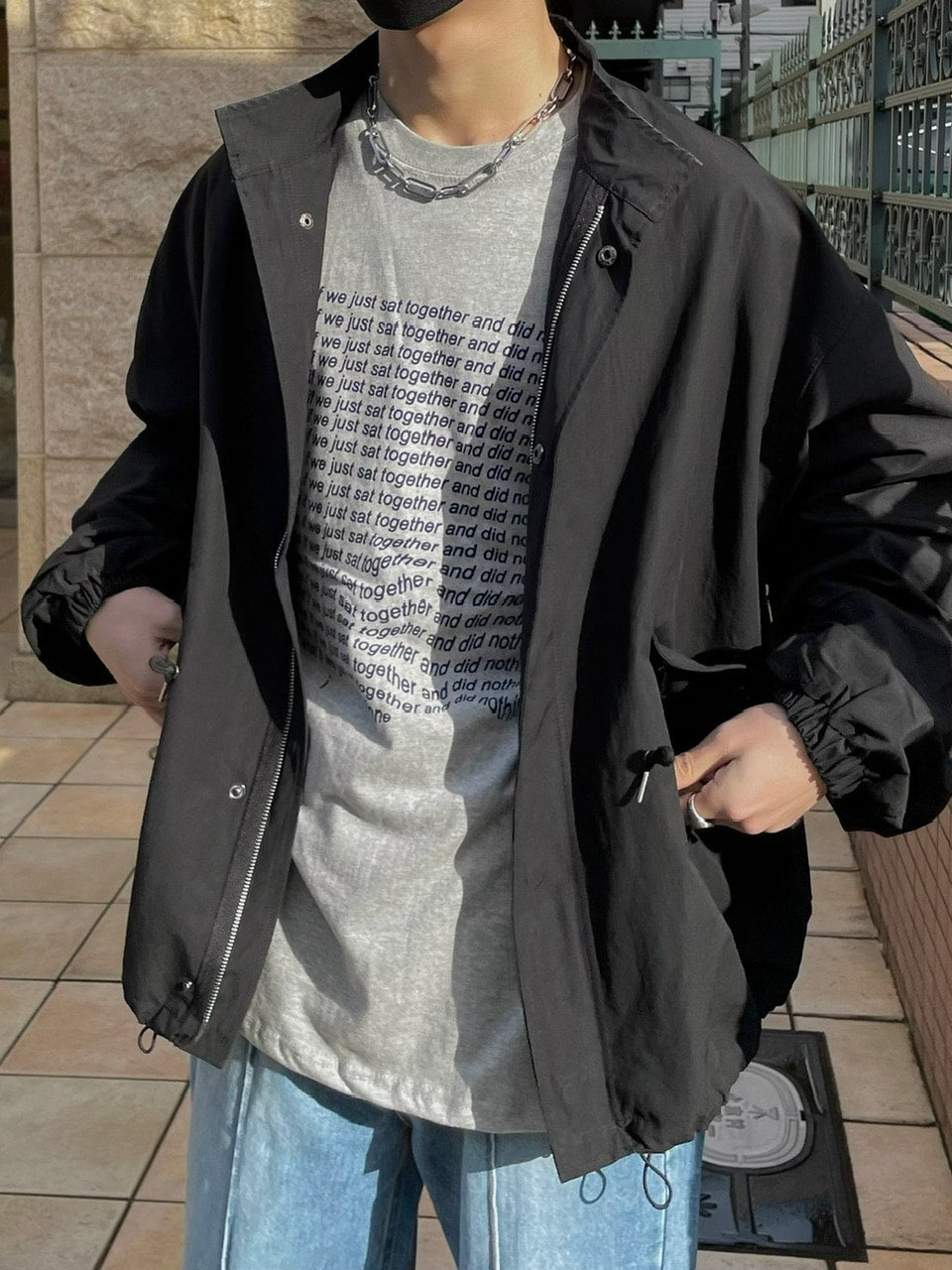 受注制【Chikashitsu +】cotton blouson(3color) / 【チカシツプラス】コットンジャケット