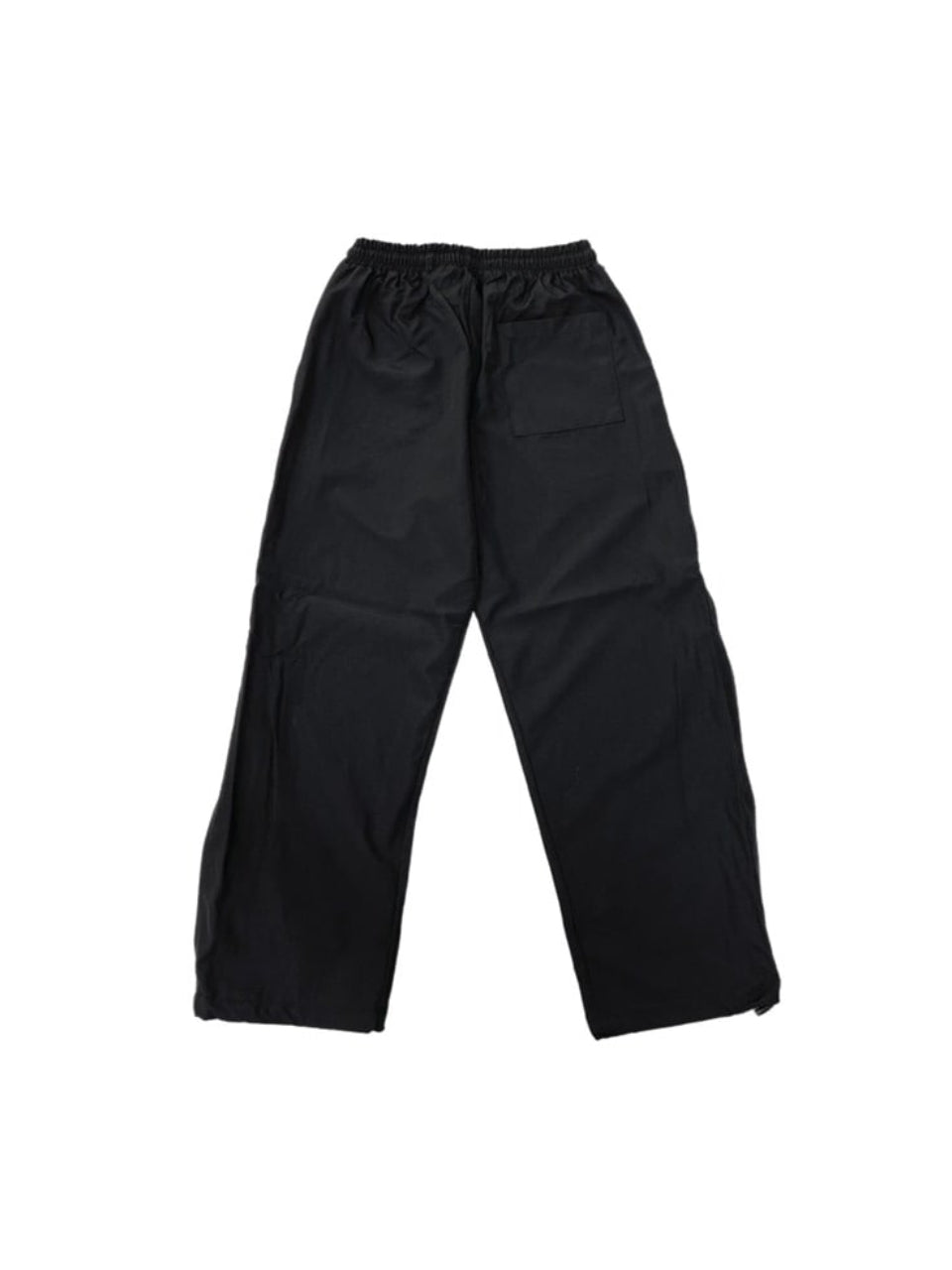 受注制【Chikashitsu +】side zip wide nylon pants (3color