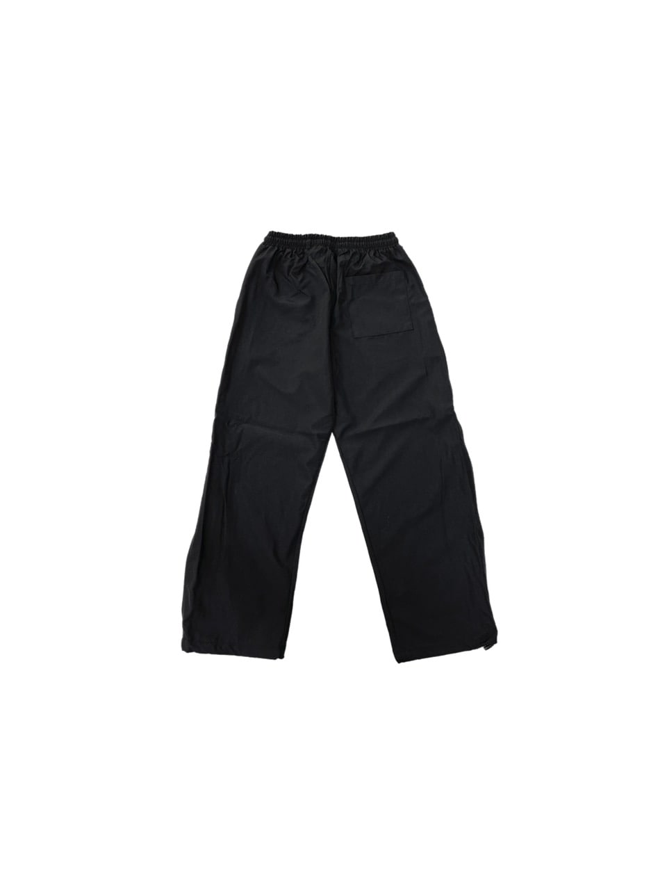 受注制【Chikashitsu +】side zip wide nylon pants (3color)