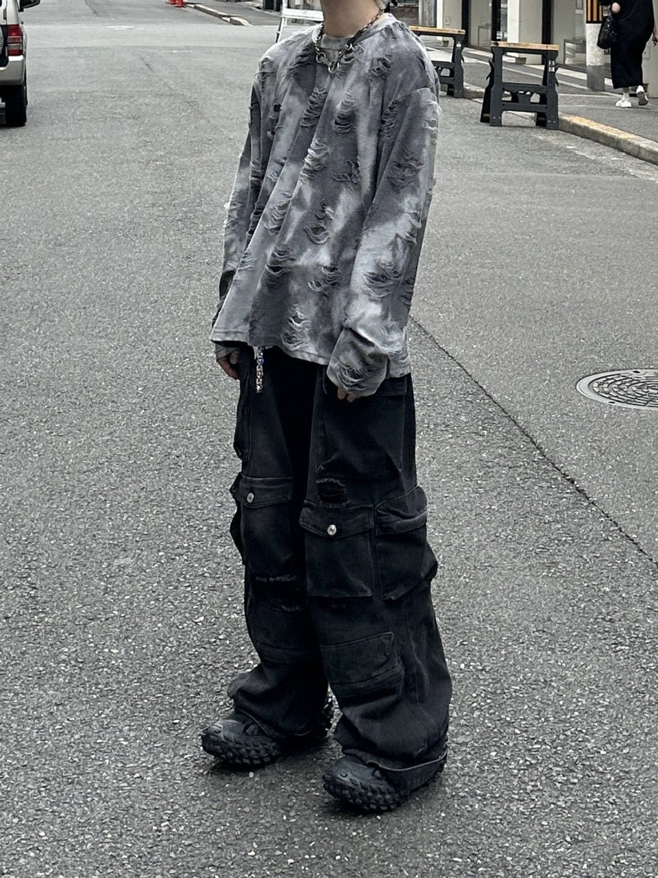 大阪店WEB限定【Chikashitsu +】original necklace 2 (2color)