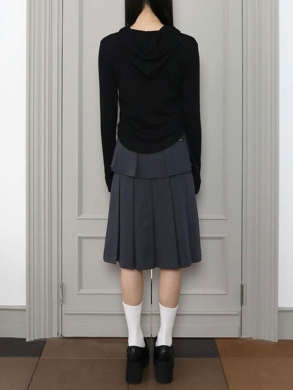 【Uglyshadow】BASIC CROP HOODIE