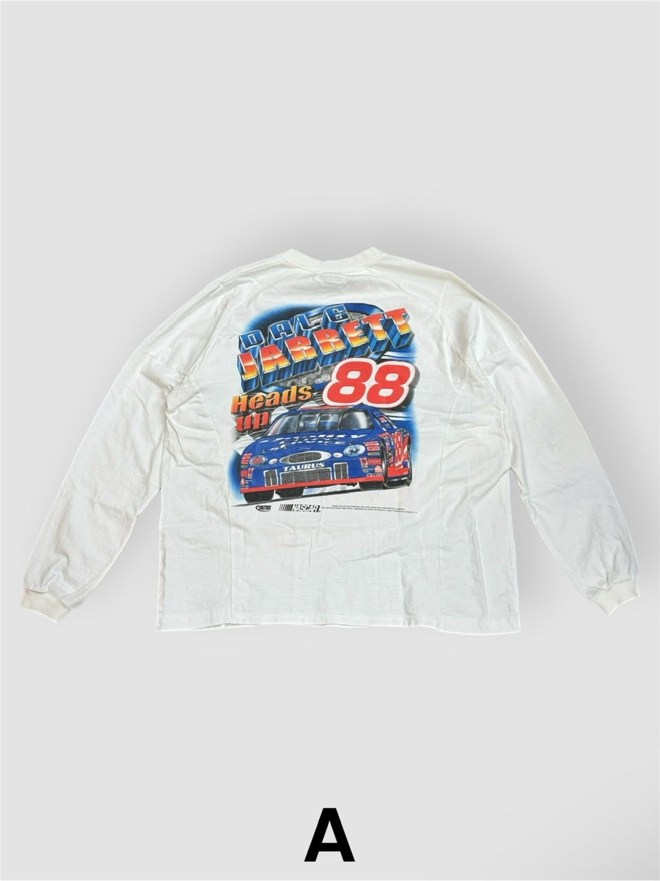 【Re +】cutting switch long sleeve (white)