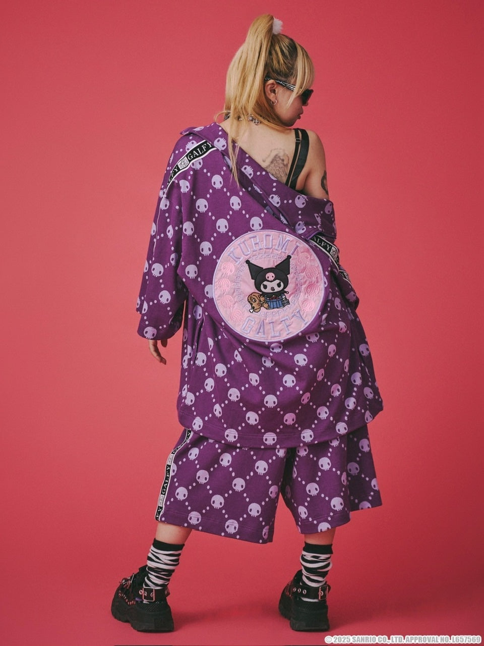 【GALFY×KUROMI】ドクロだらけ夏セットアップ