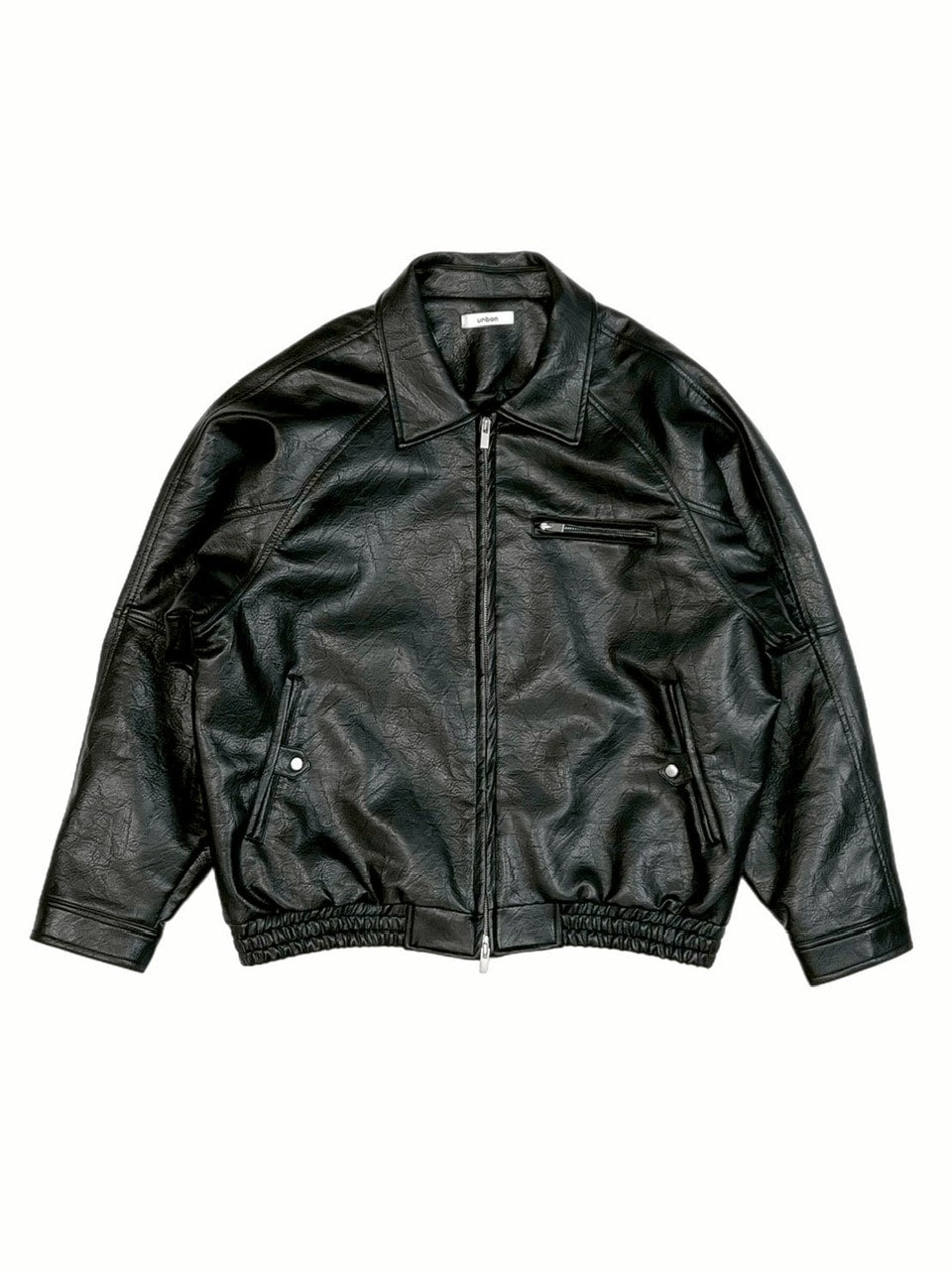 受注制【Chikashitsu +】bomber synthetic material jacket / 【チカシツプラス】ボンバーシンセティックマテリアルジャケット (2color)