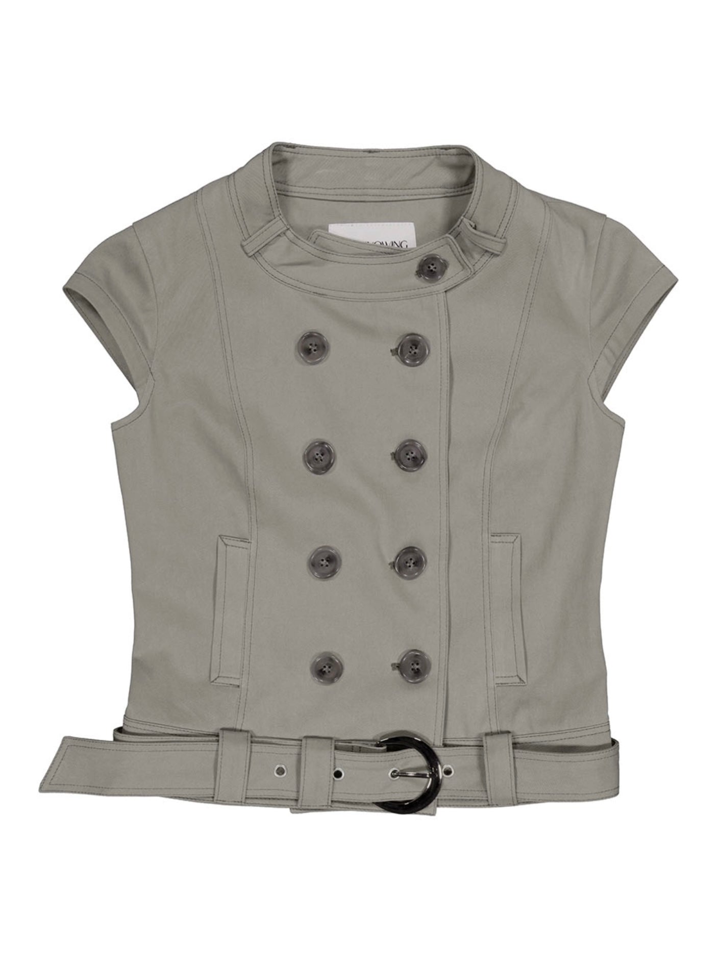 6/6 20:00発売【NOT KNOWING】Short Sleeve Double Jacket